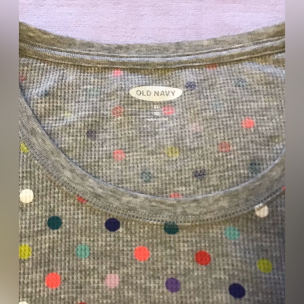 💫💫 Old Navy Fitted Stretch Long Sleeved Top 💫💫 - Picture 2 of 3